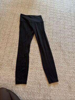 Lululemon Black High-Waist Leggings size 4